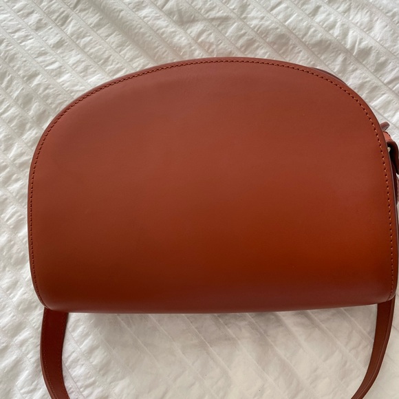 APC Demi Lune Bag in Reddish Brown - Picture 8 of 11